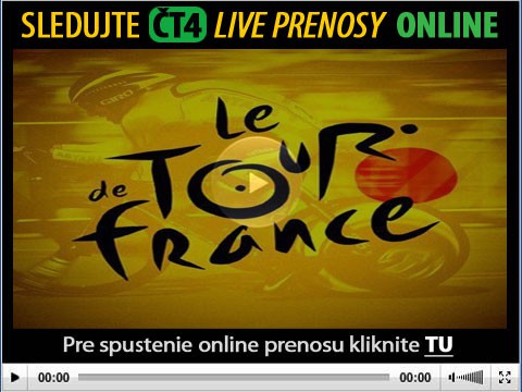 Online prenosy z Tour de France 2013 naživo na CT sport