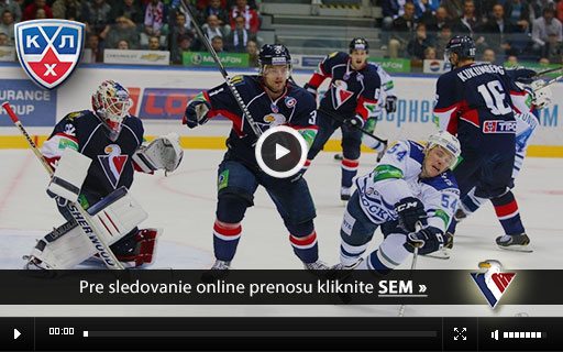 Sledujte HC Slovan v KHL v priamom prenose zadarmo!