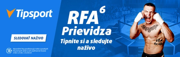 RFA 6 online na TV Tipsport zadarmo