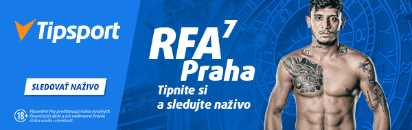 RFA 7 Praha livestream na TV Tipsport