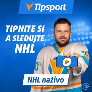 NHL live len na TV Tipsport